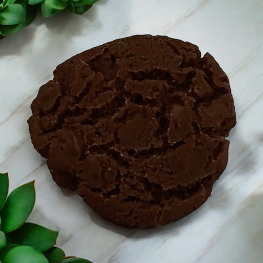 Fondant parfumés marron en forme de cookie